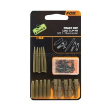 Набор клипс с усиленным силиконовым конусом Fox EDGES™ Power Grip Lead Clip Kit