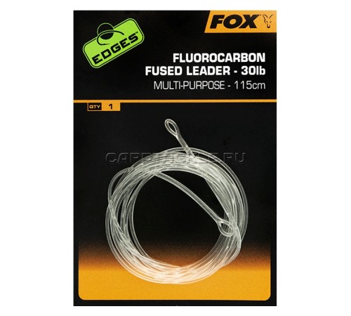 Противозакручиватель Fox Edges Fluorocarbon Fused Leaders