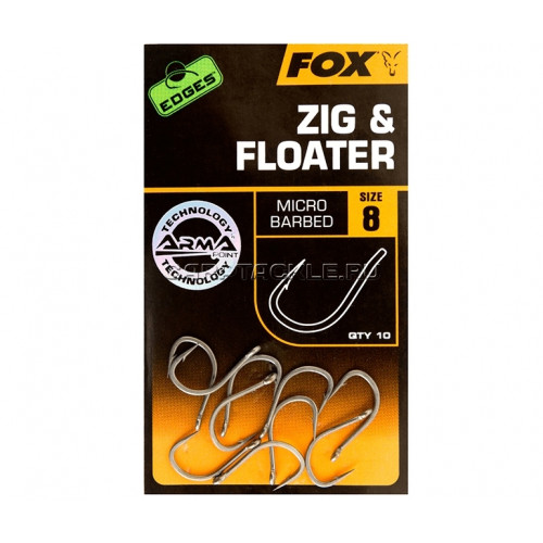 Крючки для зиг-рига размер Fox Edges Zig & Floater