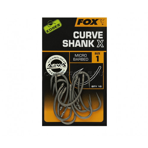 Крючки Fox EDGES Curve Shank X