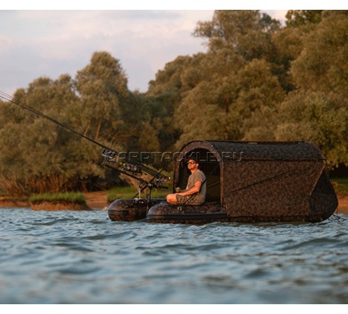 Надувная лодка с тентом FX420 Camo Boat Bivvy