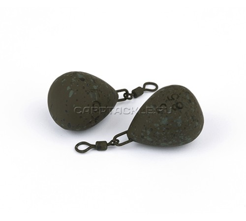 Грузило Fox Camotex Pear Swivel Lead