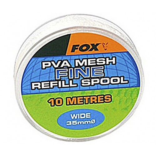 ПВА сетка Fox PVA Mesh Fine Refill Spool Wide 35mm/10м