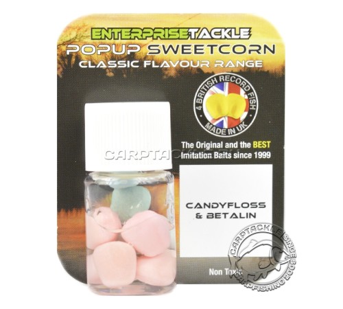 Искусственная плавающая насадка Enterprise Tackle Pop Up CANDYFLOS BETALIN-PINK/BLUE