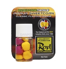 Искусственная плавающая насадка Enterprise Tackle Pор Uр Sweetcorn Hutchinson Mulberry Florentine Yellow & Purple Флорентийская шелковица