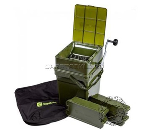 Круша с ведром со съемными модулями Ridge Monkey Advanced Boilie Crusher