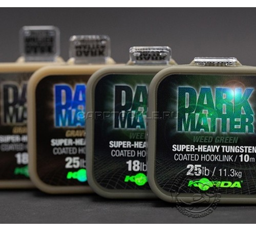 Поводковый материал Korda Dark Matter Tungsten Coated Braid