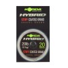 Поводковый материал Korda Hybrid stiff Weed Green 20lb
