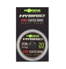 Поводковый материал Korda Hybrid stiff Weed Green 20lb