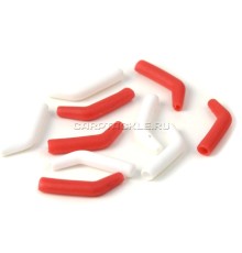 Коннектор для крючка маленький красный/белый Korda Red/White Small