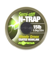 Поводковый материал Korda N-Trap Semi Weedy Green 15lb