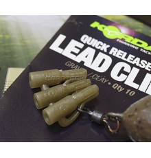 Безопасная клипса Korda Quick Release Clip Clay-Gravel