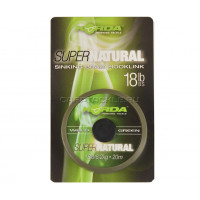 Поводковый материал Korda Super Natural Weedy Green 18lb