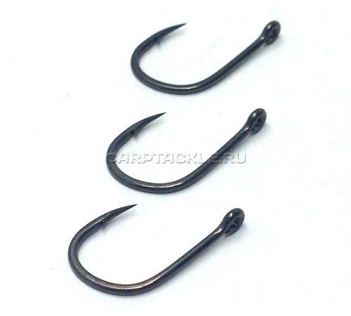 Крючки карповые черный никель Hayabusa K-1 XS