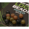 Резиновые бусины Gardner Lock Beads Bore Mixed