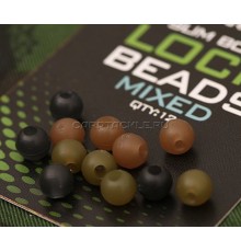 Резиновые бусины Gardner Lock Beads Slim Bore Mixed x 12