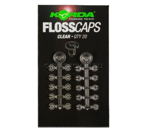 Стопор для бойлов Korda Floss Caps Clear