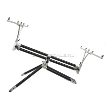 Род-под на четыре удилища Meccanica Vadese NICK 4 Rods Black / Steel