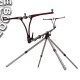 Род-под на три удилища Meccanica Vadese Technick 3 Rods Steel / Red