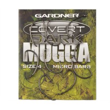 Крючки карповые размер №4 Gardner Covert Dark Mugga