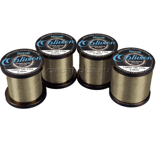 Леска камуфляжная Kryston Oblivion Super Grade Copolymer Matt Camou 1000m