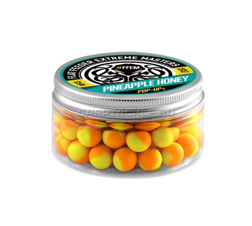 Плавающие бойлы 12мм FFEM Pop-Ups Pineapple Honey 12mm Ананас с Медом