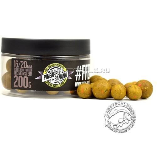 Растворимые бойлы 16-20мм FFEM Super Souble Pineapple Banana 16-20mm