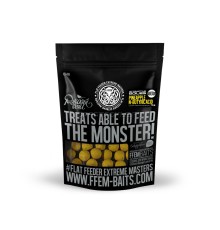 Тонущие бойлы 23мм FFEM Русский Бойл Pineapple n-butyricacid 23mm 1kg Ананас Масляная кислота