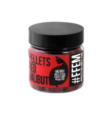 Насадочный пеллетс 8мм FFEM Hookbaits Pellets Red Halibut 8mm