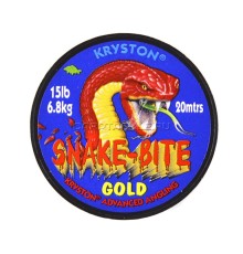 Поводковый материал Kryston SNAKE-BITE GOLD песочный 15LB 20м