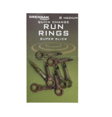 Кольцо с застежкой DRENNAN Quick Change Run Rings