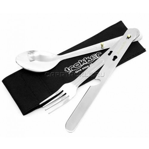 Набор вилка, ложка, нож Trakker Armolife Cutlery Set