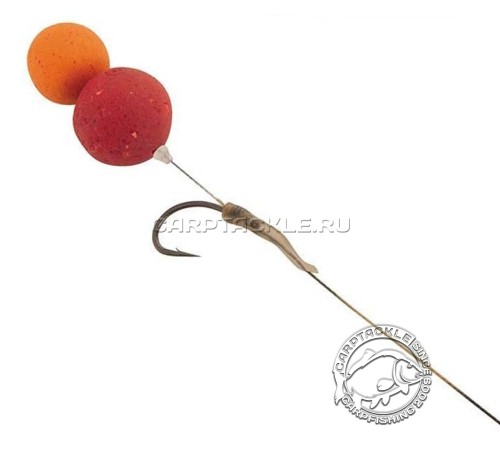 Нижний стопор для волосяной насадки Fox EDGES Bait Bungs Clear