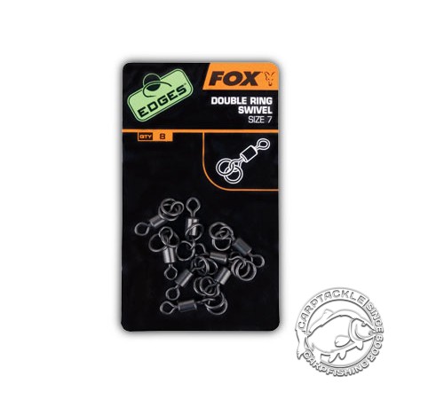 Вертлюг с двумя кольцами FOX EDGES Double Ring Swivel №7