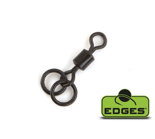Вертлюг с двумя кольцами FOX EDGES Double Ring Swivel №7