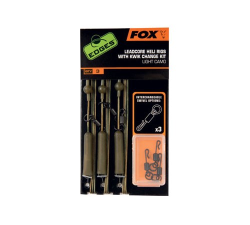 Набор готовых оснасток Fox EDGES Helicopter Rig Light Camo