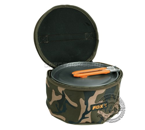 Неопреновый чехол для посуды Fox Camo Neoprene Cookset Bag