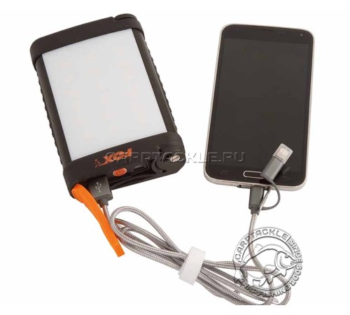 Мощный многофункциональный фонарь-аккумулятор Fox Halo