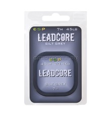 Ледкор с сердечником ESP Leadcore 45lb 7m Silt Grey