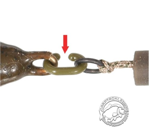 Клипса-застежка для грузил Gardner DROP OUT CHOD SAFETY CLIPS (12шт) NEW