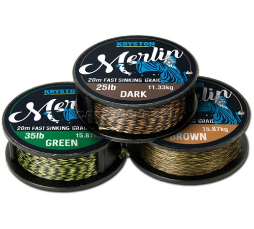 Поводковой материал Kryston Merlin Fast Sinking Braid