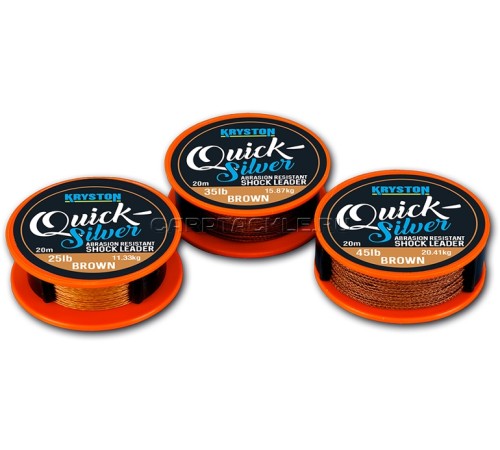 Плетеный шок-лидер Kryston Quicksilver