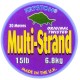 Поводковый материал KRYSTON MULTI-STRAND Original Twisted 15lb 20м