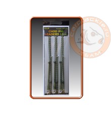Набор готовых оснасток ESP Leadcore Chod Rig 1m Original Camo