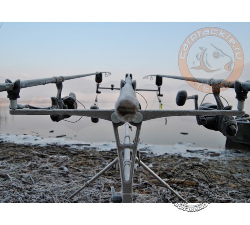 Род-под на три удилища Meccanica Vadese Micro-Nick 3 Rods Matte White