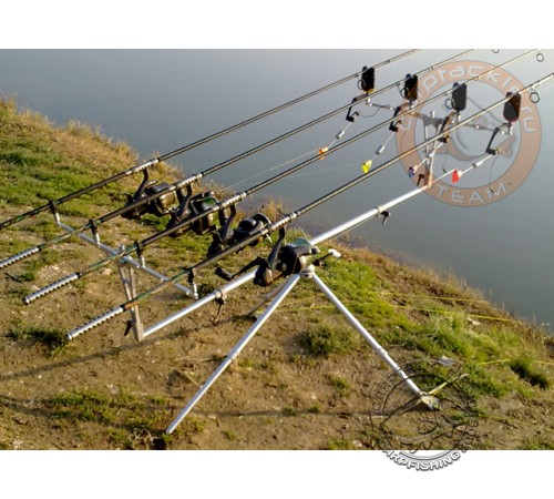 Род-под на три удилища Meccanica Vadese Micro-Nick 3 Rods Matte White