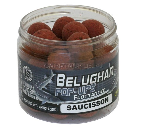 Тонущие бойлы 15мм Fun Fishing Belughan Saucisson 15mm 300g Копченая Колбаса