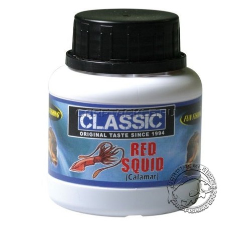 Дип Fun Fishing Classic Red Squid 100mk Красный кальмар