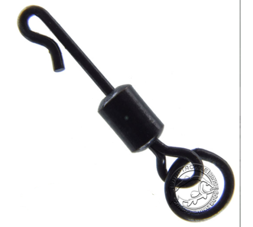 Вертлюг с кольцом и быстросъемом Gardner Covert Flexi-Ring Kwik Lok Swivels