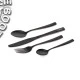 Набор столовых приборов из нержавеющей стали FOX Cookware Black Stainless Cutlery Set